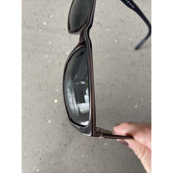Le Grand Elan 3709 Brown Smoke Square Eyeglasses Frames ONLY 58-17-150 Elan